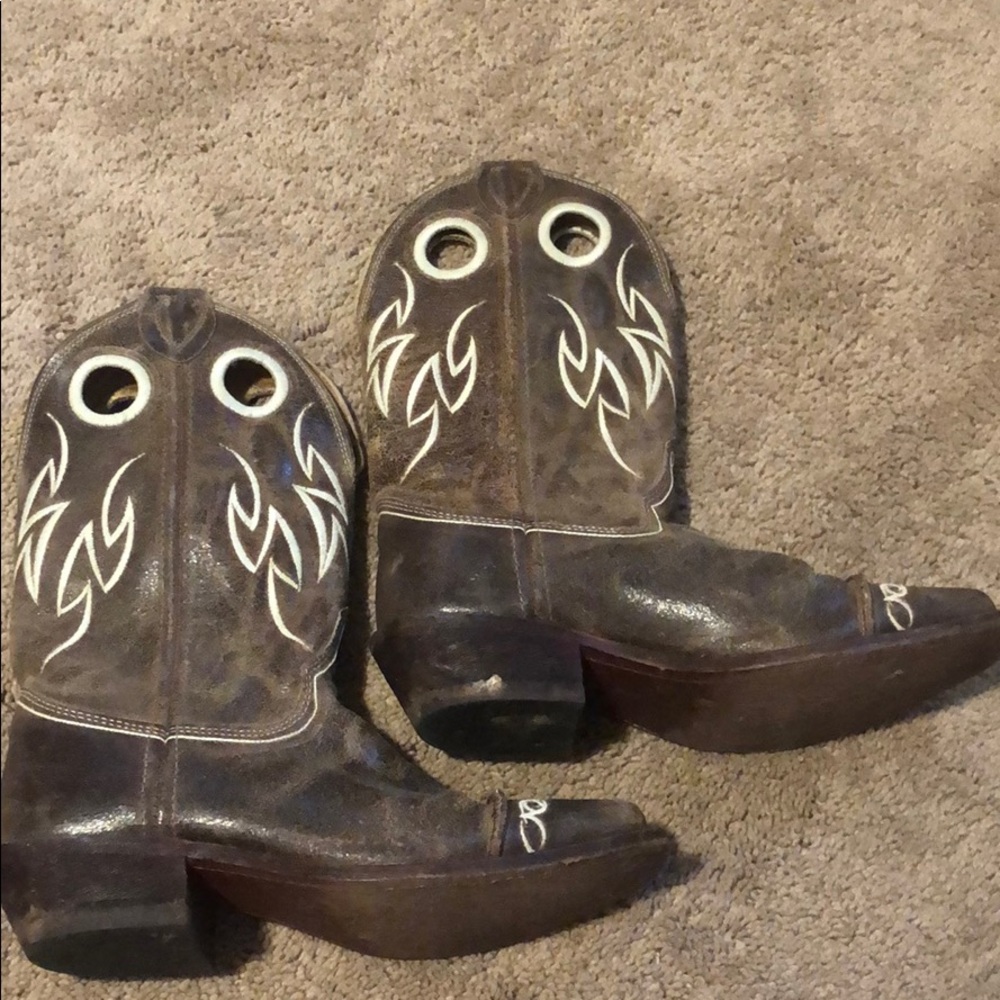 Justin Cowboy Boots Size 8.5